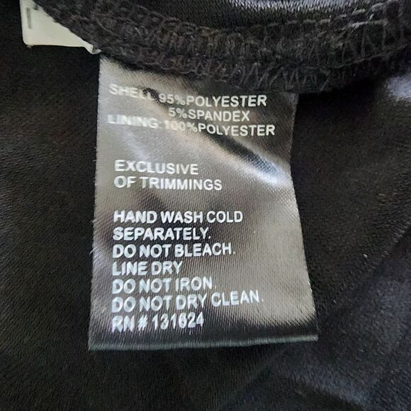 Calessa Embroided Blue and Orange Tunic Top Tunic Blouse - Picture 7 of 8